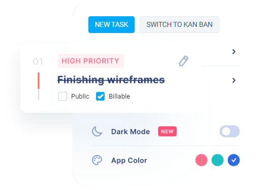 Tasks Management Screenshot
